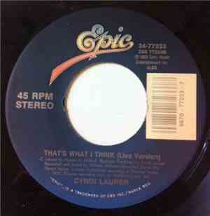 Cyndi Lauper - That's What I Think