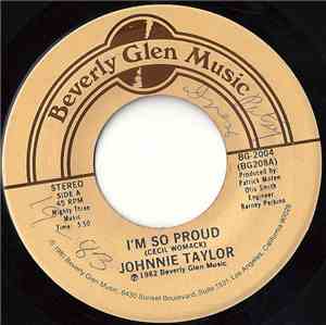Johnnie Taylor - I'm So Proud