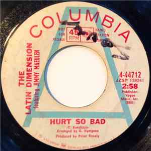 The Latin Dimension featuring Jimmy Maeulen - Hurt So Bad
