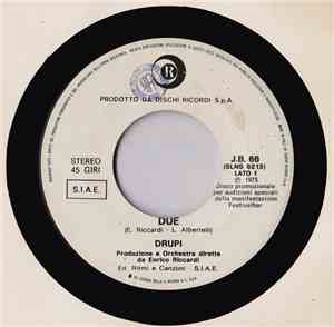 Drupi  / Genova & Steffan - Due / Piano... Piano...
