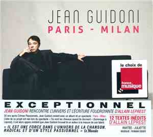 Jean Guidoni - Paris Milan