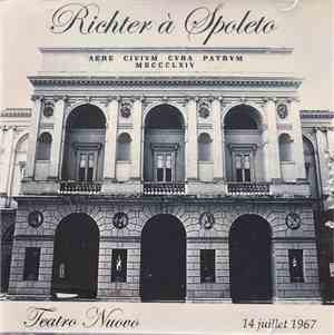 Richter - Richter À Spoleto / Teatro Nuovo 14 Juillet 1967