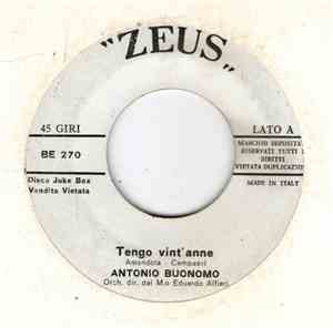 Antonio Buonomo - Tengo Vint'Anne