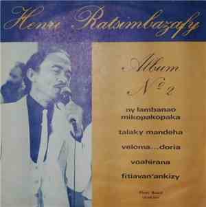Henri Ratsimbazafy - Album N°2