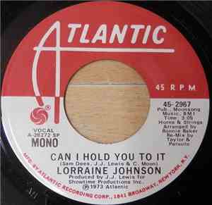 Lorraine Johnson - Can I Hold You To It