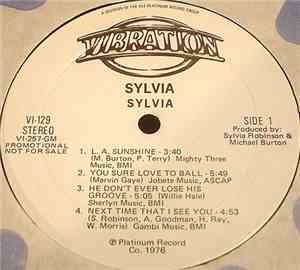 Sylvia - Sylvia
