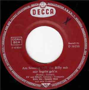 Billy Mo - Am Sonntag Will Der Billy Mit Mir Segeln Geh'n