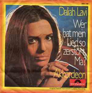 Daliah Lavi - Wer Hat Mein Lied So Zerstört, Ma?