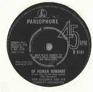 Ron Goodwin And His Concert Orchestra - Of Human Bondage / Girl With A Drea ...