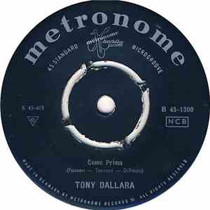 Tony Dallara - Come Prima / Condannami