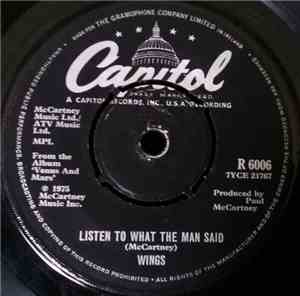 Wings  - Listen To What The Man Said