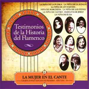 Various - La Mujer En El Cante. Grabaciones Discos De Pizarra. Año 1930-50