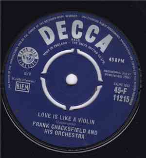 Frank Chacksfield And His Orchestra - Love Is Like A Violin
