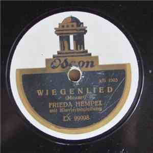 Frieda Hempel - Wiegenlied