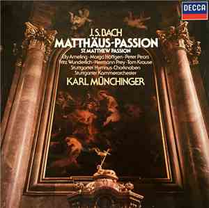 J.S. Bach, Elly Ameling, Marga Höffgen, Peter Pears, Fritz Wunderlich, Herm ...