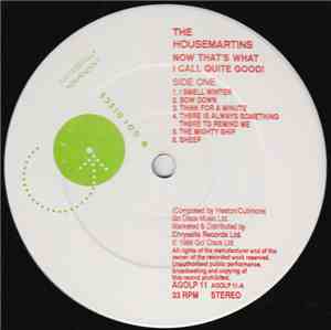 The Housemartins - Now That's What I Call Quite Good