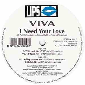 Viva  - I Need Your Love