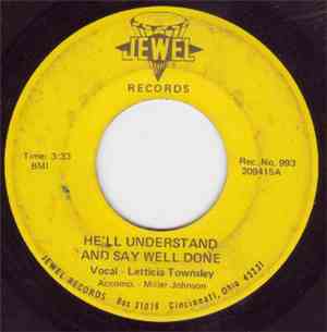 Letticia Townsley, Miller Johnson - He'll Understand And Say Well Done / Be ...