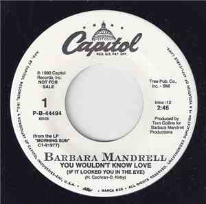 Barbara Mandrell - You Wouldn't Know Love (If It Looked You In The Eye)