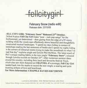 Fell City Girl - February Snow