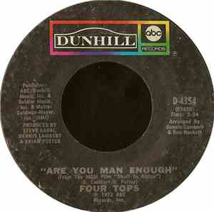 Four Tops - Are You Man Enough / Peace Of Mind