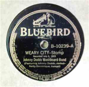 Johnny Dodds Washboard Band - Weary City / Bull Fiddle Blues