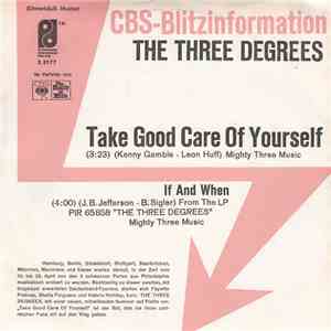 The Three Degrees - Take Good Care Of Yourself