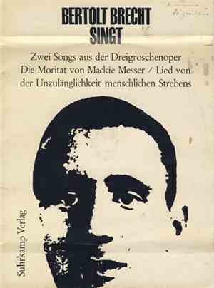 Bertolt Brecht - Bertolt Brecht Singt