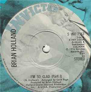 Brian Holland - I'm So Glad (Part 1 & 2)