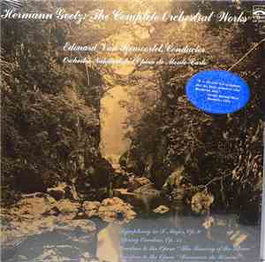 Hermann Goetz - Edouard Van Remoortel, Orchestre National De L'Opéra De Mon ...