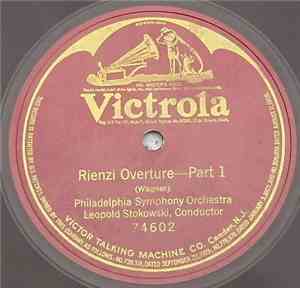 Philadelphia Symphony Orchestra - Rienzi Overture-Part 1