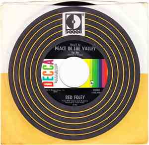 Red Foley - There'll Be Peace In The Valley For Me / A Servant (In The Hous ...