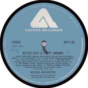 Melissa Manchester - Better Days & Happy Endings