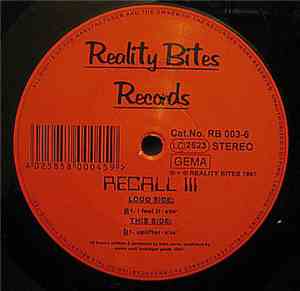 Recall III - I Feel It / Uplifter