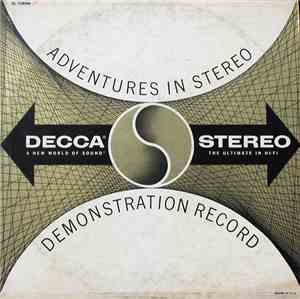 Various - Adventures In Stereo (Decca Stereo Demonstration Record)