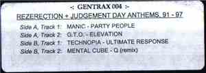 Various - Rezerection + Judgement Day Anthems 91-97 Volume 4