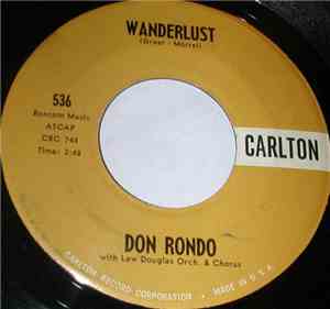Don Rondo With Lew Douglas' Orchestra And Chorus - Wanderlust
