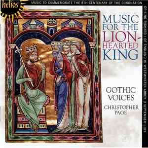Gothic Voices  / Christopher Page - Music For The Lion-Hearted King