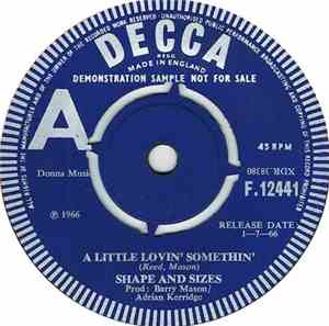 Shape And Sizes - A Little Lovin' Somethin' / Rain On My Face
