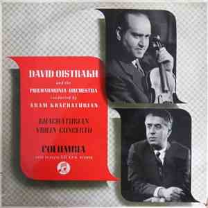David Oistrakh And The Philharmonia Orchestra Conducted By Aram Khachaturia ...