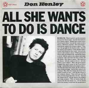 Don Henley - All She Wants To Do Is Dance