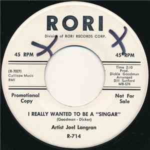 Artist Joel Langran - I Really Wanted To Be A 