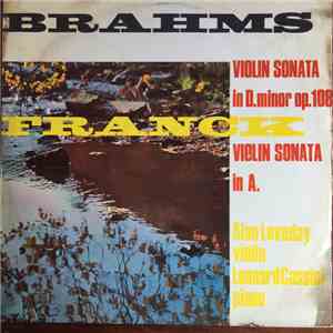 Brahms, Franck, Alan Loveday, Leonard Cassini - Brahms And Franck Violin So ...