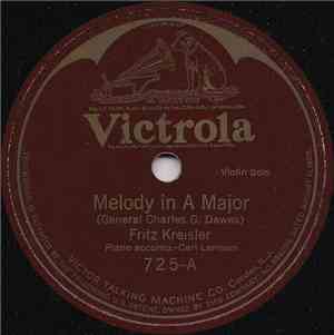 Fritz Kreisler - Melody In A Major / Paradise (Viennese Folk Song)
