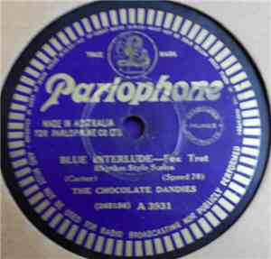 The Chocolate Dandies - Blue Interlude / I Never Knew