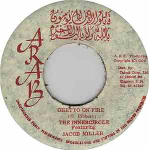 The Innercircle Featuring  Jacob Miller - Ghetto On Fire