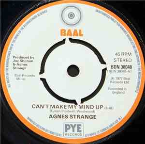 Agnes Strange - Can't Make My Mind Up/Johnny B Good