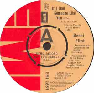 Berni Flint - If I Had Someone Like You