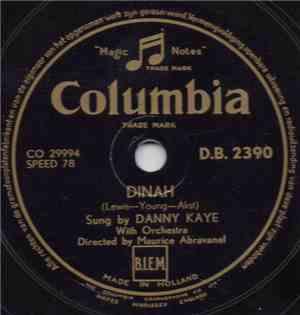 Danny Kaye  - Dinah / Minnie The Moocher