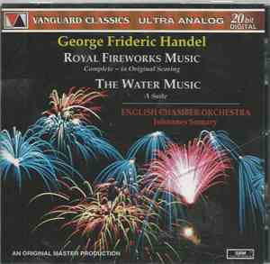 English Chamber Orchestra Conducted By Johannes Somary - Royal Fireworks Mu ...